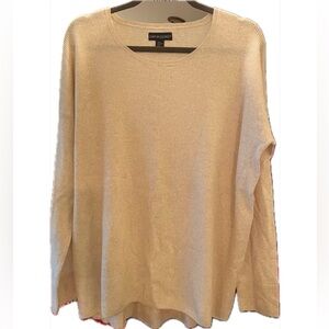 Cynthia Rowley Oatmeal Lightweight Sweater.